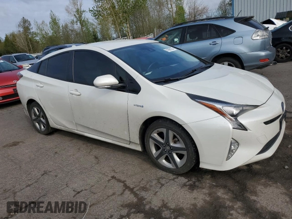 2016 Toyota Prius Four with VIN JTDKARFU2G3027374, listed as a Copart auction lot 51896125 with 128,734 mi miles and Salvage Title. Bid and sale history available at DreamBid. Image 4.