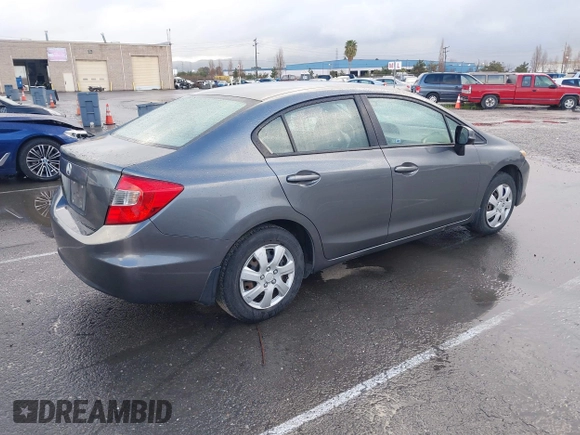 2012 Honda Civic LX с VIN 19XFB2F53CE391868, выставлен на аукционе IAAI как лот 41736137 с пробегом 103 262 миль миль и . История ставок и продаж доступна на DreamBid. Изображение 4.