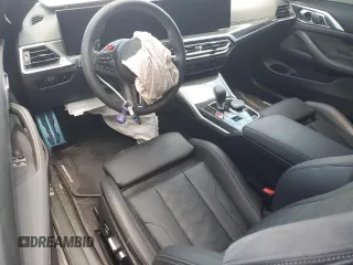 2024 BMW M4 Competition xDrive with VIN WBS43AZ08RCP54091, listed as a Copart auction lot 56533404 with 0 mi miles and Salvage Title. Bid and sale history available at carsss.com. Image 8.