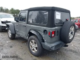 2021 Jeep Wrangler Willys with VIN 1C4GJXAN3MW536765, listed as a IAAI auction lot 41846124 with 50,480 mi miles. Bid and sale history available at carsss.com. Image 3.