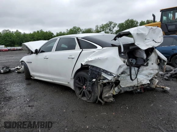 2013 Jaguar XJ Portfolio with VIN SAJWJ2GD6D8V49917, listed as a Copart auction lot 59896475 with Not provided miles and Salvage title. Bid and sale history available at DreamBid. Image 2.