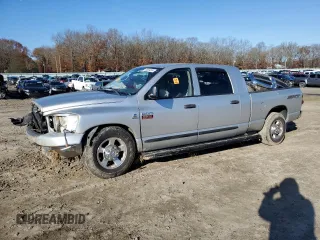 2008 Dodge Ram 2500 SLT with VIN 3D7KR29A08G132274, listed as a Copart auction lot 85594564 with 0 mi miles and Salvage Title. Bid and sale history available at carsss.com. Image 1.
