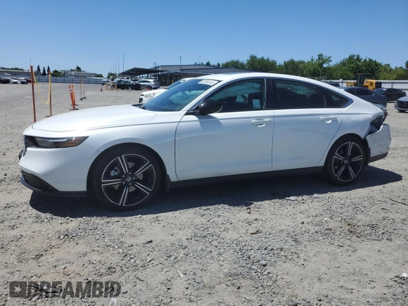 2023 Honda Accord Sport z VIN 1HGCY2F59PA038868, wystawiony jako Copart lot #58266245 z przebiegiem 43 772 mil mil oraz Szkoda całkowita • Salvage title. Historia ofert i sprzedaży dostępna na DreamBid. Obrazek 1.
