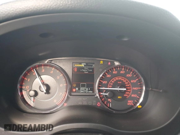 2016 Subaru WRX with VIN JF1VA1B68G9810689, listed as a Copart auction lot 50976585 with 113,470 mi miles and Salvage Title. Bid and sale history available at carsss.com. Image 9.