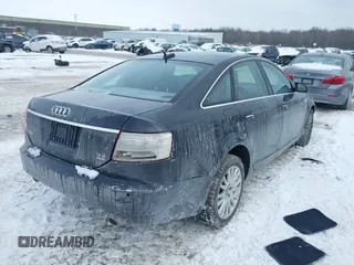 2006 Audi A6 with VIN WAUDG74F36N057404, listed as a IAAI auction lot 41611377 with 207,481 mi miles. Bid and sale history available at carsss.com. Image 4.