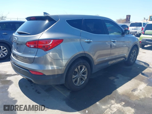 2014 Hyundai Santa Fe Sport with VIN 5XYZT3LB0EG148017, listed as a IAAI auction lot 41998358 with 156,506 mi miles. Bid and sale history available at carsss.com. Image 4.