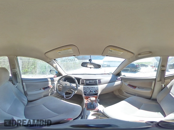 2005 Toyota Corolla CE with VIN 1NXBR32E95Z405715, listed as a Copart auction lot 55027265 with 196,804 mi miles and Salvage Title. Bid and sale history available at DreamBid. Image 14.