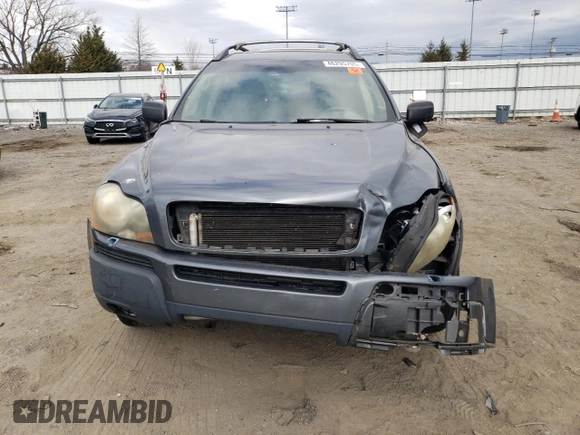 2005 Volvo XC90 with VIN YV1CY592151197151, listed as a Copart auction lot 46295705 with 208,437 mi miles and Salvage Title. Bid and sale history available at carsss.com. Image 5.