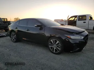 2020 Nissan Maxima SV with VIN 1N4AA6CVXLC369307, listed as a Copart auction lot 41891455 with 74,187 mi miles and Salvage Title. Bid and sale history available at carsss.com. Image 4.