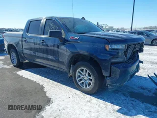 2021 Chevrolet Silverado 1500 RST with VIN 3GCUYEEDXMG396815, listed as a IAAI auction lot 41615912 with 95,672 mi miles. Bid and sale history available at carsss.com. Image 1.