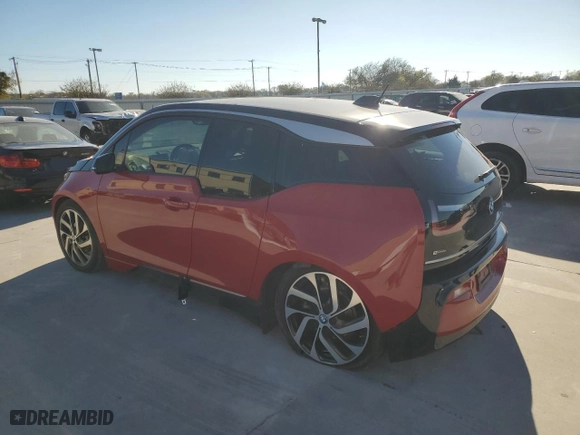 2018 BMW i3 with VIN WBY7Z4C5XJVD97368, listed as a Copart auction lot 82474844 with 0 mi miles and Salvage Title. Bid and sale history available at carsss.com. Image 2.