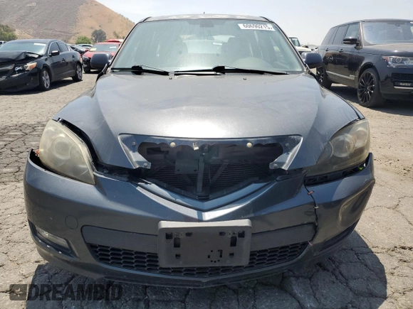 2009 Mazda 3 S Touring with VIN JM1BK344591250908, listed as a Copart auction lot 60690215 with 164,063 mi miles and Salvage title. Bid and sale history available at DreamBid. Image 5.