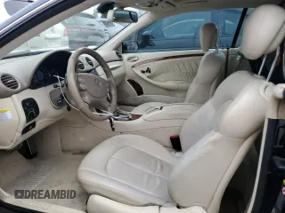 2007 Mercedes-Benz CLK-Class 5.5L with VIN WDBTJ72H07F214885, listed as a Copart auction lot 45530535 with 118,548 mi miles and Clean Title. Bid and sale history available at carsss.com. Image 7.