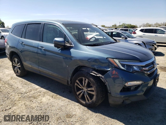 2016 Honda Pilot EX-L with VIN 5FNYF6H50GB008938, listed as a Copart auction lot 50459215 with 102,743 mi miles and Salvage Title. Bid and sale history available at DreamBid. Image 4.