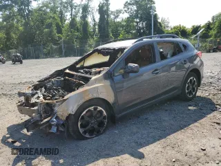 2023 Subaru Crosstrek Premium with VIN JF2GTAPC8PH245587, listed as a Copart auction lot 64568785 with Not provided miles and Salvage title. Bid and sale history available at DreamBid. Image 1.