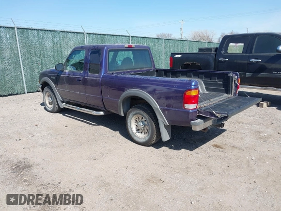 1998 Ford Ranger XL with VIN 1FTZR15U7WTA55468, listed as a IAAI auction lot 41786081 with 185,762 mi miles. Bid and sale history available at carsss.com. Image 3.