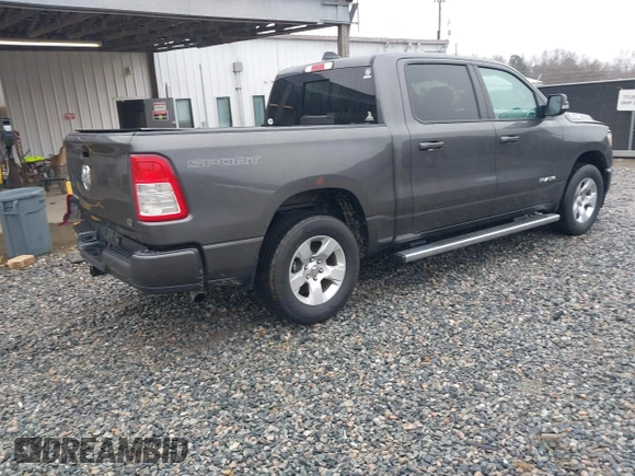 2022 Ram 1500 Big Horn with VIN 1C6RREFG6NN337093, listed as a IAAI auction lot 41619033 with 58,264 mi miles and . Bid and sale history available at DreamBid. Image 4.