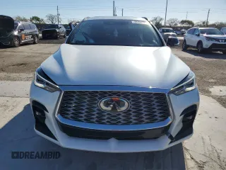 2023 Infiniti QX55 Luxe with VIN 3PCAJ5JR4PF118379, listed as a Copart auction lot 48494775 with 16,181 mi miles and Salvage title. Bid and sale history available at DreamBid. Image 5.