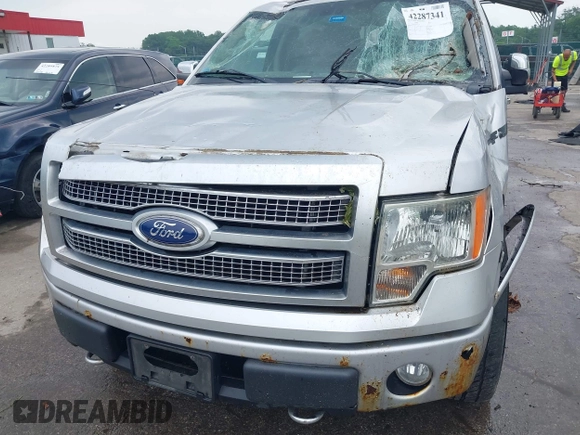 2010 Ford F-150 XL with VIN 1FTFW1EV7AFC87533, listed as a IAAI auction lot 42287341 with 110,014 mi miles and . Bid and sale history available at DreamBid. Image 17.