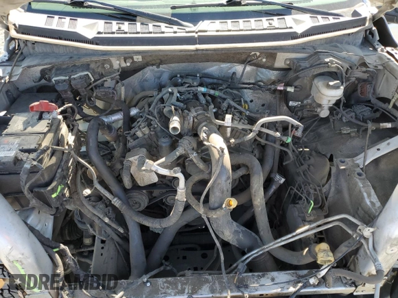 2017 Ford F-150 XL with VIN 1FTEW1EP9HKE22784, listed as a Copart auction lot 62679165 with 205,722 mi miles and Salvage title. Bid and sale history available at DreamBid. Image 10.