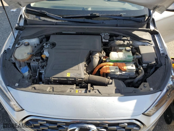 2020 Hyundai Ioniq Hybrid Blue with VIN KMHC65LC3LU200846, listed as a Copart auction lot 47582695 with 190,624 mi miles and Salvage Title. Bid and sale history available at carsss.com. Image 13.