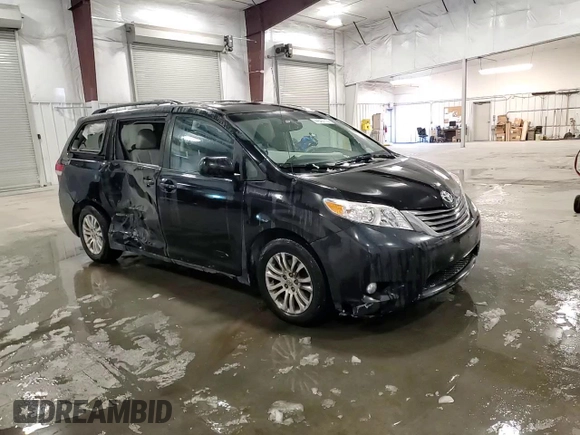 2014 Toyota Sienna XLE with VIN 5TDYK3DC3ES422884, listed as a Copart auction lot 44645715 with 126,679 mi miles and Salvage Title. Bid and sale history available at carsss.com. Image 12.