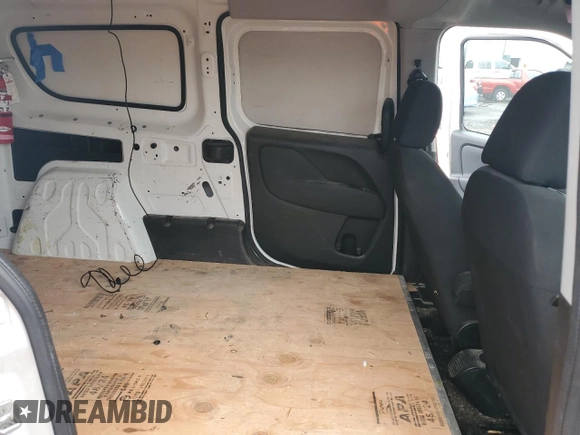 2017 Ram ProMaster City Cargo Tradesman with VIN ZFBERFAB0H6H29418, listed as a Copart auction lot 47784825 with 138,198 mi miles and Clean Title. Bid and sale history available at carsss.com. Image 11.