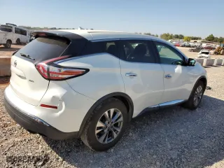 2015 Nissan Murano SV with VIN 5N1AZ2MH2FN258419, listed as a Copart auction lot 73559444 with 206,768 mi miles and Salvage Title. Bid and sale history available at carsss.com. Image 3.