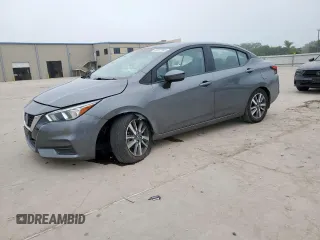 2020 Nissan Versa SV z VIN 3N1CN8EV2LL813268, wystawiony jako Copart lot #58087945 z przebiegiem 93 018 mil mil oraz Szkoda całkowita • Salvage title. Historia ofert i sprzedaży dostępna na DreamBid. Obrazek 1.