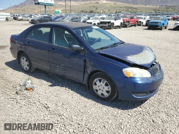 2005 Toyota Corolla CE with VIN 1NXBR32E55Z373085, listed as a Copart auction lot 53168155 with 181,374 mi miles and Salvage Title. Bid and sale history available at DreamBid. Image 4.