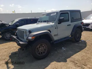 2024 Jeep Wrangler Sport S z VIN 1C4PJXAN6RW136237, wystawiony jako Copart lot #67339664 z przebiegiem 7 009 mil mil oraz Szkoda całkowita • Salvage title. Historia ofert i sprzedaży dostępna na DreamBid. Obrazek 1.