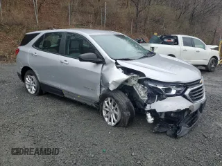 2021 Chevrolet Equinox LS z VIN 3GNAXSEV2MS145675, wystawiony jako Copart lot #52383935 z przebiegiem 55 419 mil mil oraz Szkoda całkowita • Salvage title. Historia ofert i sprzedaży dostępna na DreamBid. Obrazek 4.