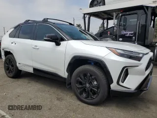 2024 Toyota RAV4 Hybrid XSE with VIN 4T3E6RFV0RU141591, listed as a Copart auction lot 59623085 with 27,682 mi miles and Salvage title. Bid and sale history available at DreamBid. Image 4.