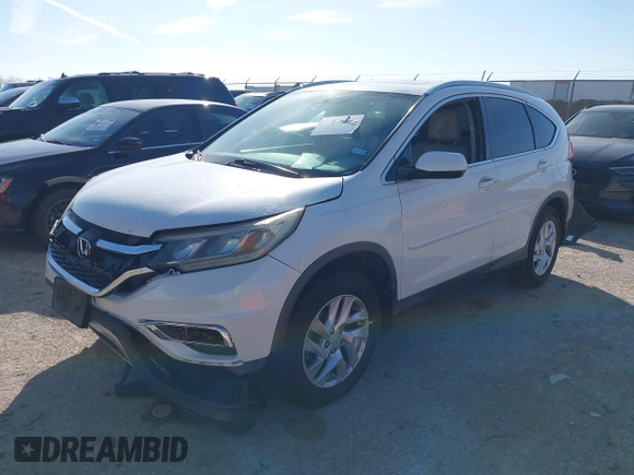 2015 Honda CR-V EX-L with VIN 5J6RM3H72FL009055, listed as a IAAI auction lot 41580283 with 108,899 mi miles. Bid and sale history available at carsss.com. Image 17.