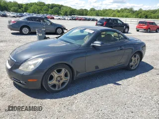 2006 Lexus SC 430 z VIN JTHFN48Y369001045, wystawiony jako Copart lot #55725575 z przebiegiem 185 164 mil mil oraz Szkody całkowita. Historia ofert i sprzedaży dostępna na DreamBid. Obrazek 1.
