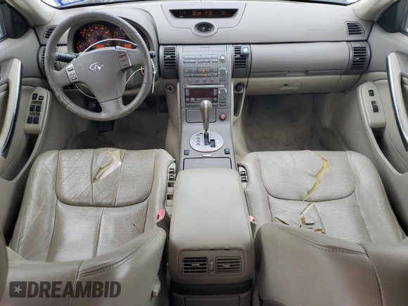 2004 Infiniti G35 w/Leather with VIN JNKCV51E04M610466, listed as a Copart auction lot 54974155 with 160,364 mi miles and Clean Title. Bid and sale history available at DreamBid. Image 8.