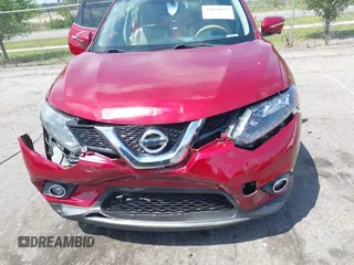 2015 Nissan Rogue S with VIN 5N1AT2MT5FC920589, listed as a IAAI auction lot 42050035 with 125,544 mi miles. Bid and sale history available at carsss.com. Image 6.