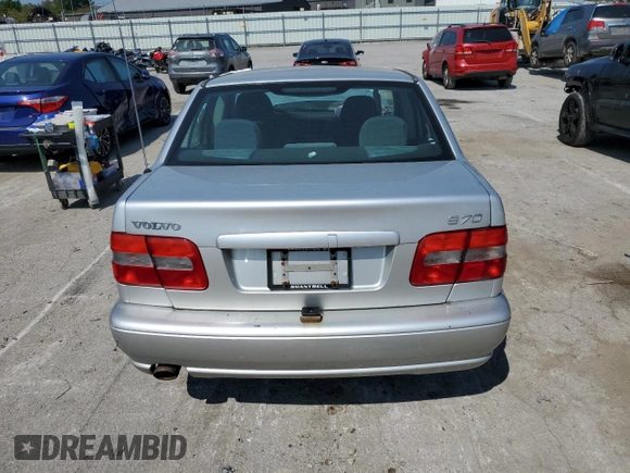 1998 Volvo S70 with VIN YV1LS5548W2438093, listed as a Copart auction lot 69134934 with 89,621 mi miles and Non Repairable. Bid and sale history available at carsss.com. Image 6.