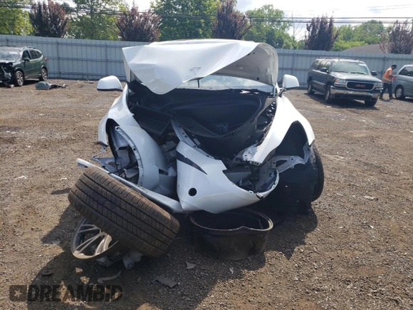 2024 Tesla Model Y with VIN 7SAYGDED9RF133701, listed as a Copart auction lot 64060785 with Not provided miles and Salvage title. Bid and sale history available at DreamBid. Image 5.