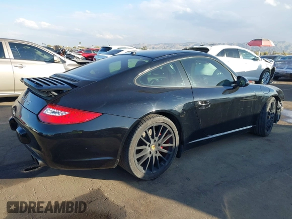 2011 Porsche 911 Carrera S with VIN WP0AB2A92BS721421, listed as a IAAI auction lot 41435751 with 42,155 mi miles and . Bid and sale history available at DreamBid. Image 4.