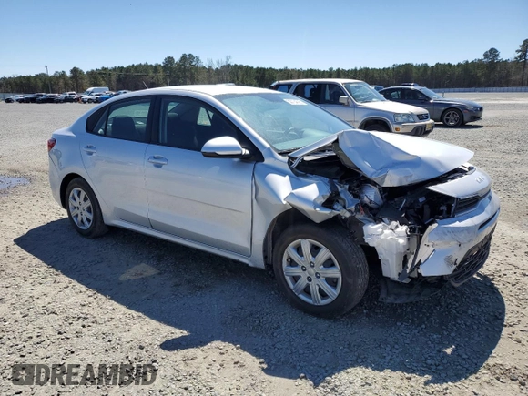 2023 Kia Rio LX z VIN 3KPA24AD3PE577193, wystawiony jako Copart lot #50104585 z przebiegiem 55 046 mil mil oraz Szkoda całkowita • Salvage title. Historia ofert i sprzedaży dostępna na DreamBid. Obrazek 4.