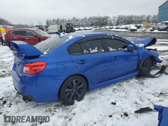2017 Subaru WRX with VIN JF1VA1B69H9821430, listed as a Copart auction lot 44889635 with 100,827 mi miles and Salvage Title. Bid and sale history available at carsss.com. Image 3.