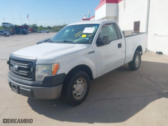 2014 Ford F-150 XL with VIN 1FTMF1CM6EKD83555, listed as a IAAI auction lot 41540710 with 122,107 mi miles. Bid and sale history available at carsss.com. Image 17.