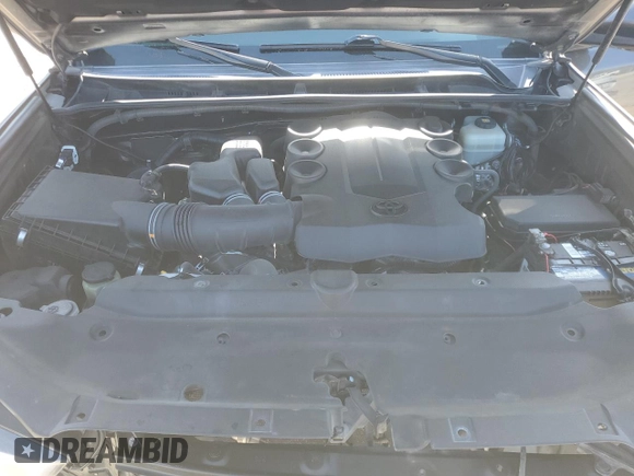 2018 Toyota 4Runner SR5 with VIN JTEBU5JR8J5572148, listed as a Copart auction lot 50132125 with 121,334 mi miles and Salvage Title. Bid and sale history available at DreamBid. Image 12.