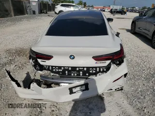 2020 BMW 8 Series M850i with VIN WBAGV8C05LCE22486, listed as a Copart auction lot 66358114 with 50,439 mi miles and Non Repairable. Bid and sale history available at carsss.com. Image 6.