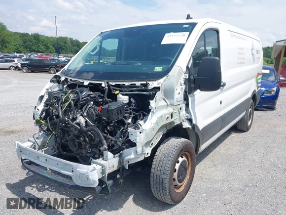 2021 Ford Transit Cargo with VIN 1FTYE1Y82MKA02296, listed as a IAAI auction lot 42377720 with 50,942 mi miles and . Bid and sale history available at DreamBid. Image 6.