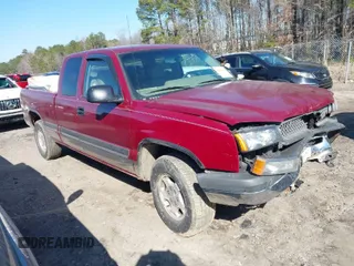 2004 Chevrolet Silverado 1500 Z71 with VIN 1GCEK19T34E391625, listed as a IAAI auction lot 41632386 with 146,790 mi miles. Bid and sale history available at carsss.com. Image 1.