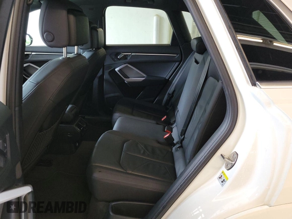 2023 Audi Q3 S line Premium with VIN WA1DECF39P1103194, listed as a IAAI auction lot 42734533 with 44,347 mi miles and . Bid and sale history available at DreamBid. Image 24.