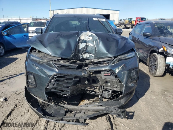 2019 Chevrolet Blazer RS with VIN 3GNKBJRS4KS689928, listed as a Copart auction lot 42967455 with 37,009 mi miles and Salvage Title. Bid and sale history available at carsss.com. Image 5.