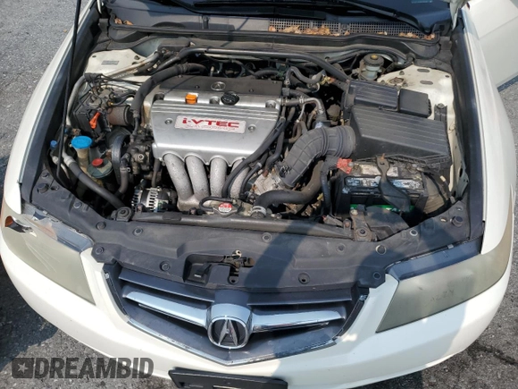 2005 Acura TSX with VIN JH4CL96975C035489, listed as a Copart auction lot 59174225 with 208,042 mi miles and Salvage title. Bid and sale history available at DreamBid. Image 11.